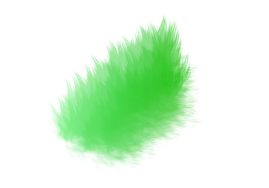 soyut yeşil fırça şekli, Web kullanımı için basit PNG resmi