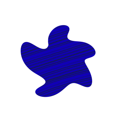 El çizimi soyut şekil, Renkli PNG İllüstrasyonu