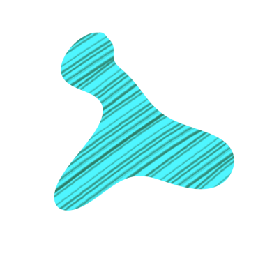 El çizimi soyut şekil, Renkli PNG İllüstrasyonu