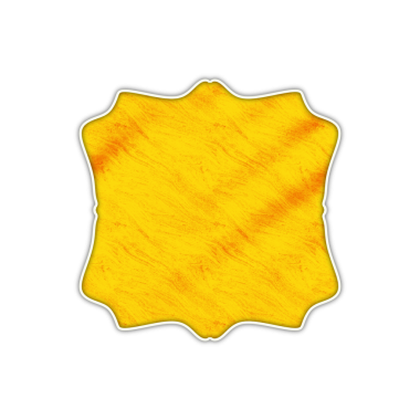 Sarı Vintage Etiketi, Web Kullanımı için Basit PNG Resmi