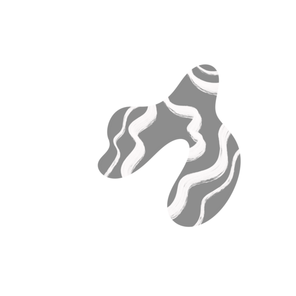 El çizimi soyut şekil, Renkli PNG İllüstrasyonu