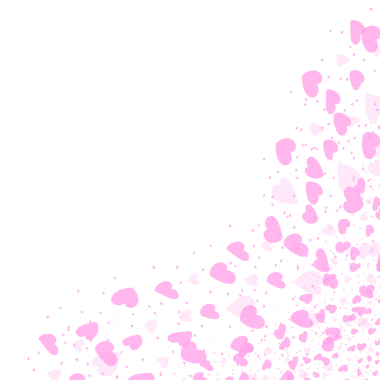 Soyut Kalp Köşesi, Şeffaf Arkaplan Basit PNG