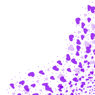 Soyut Kalp Köşesi, Şeffaf Arkaplan Basit PNG
