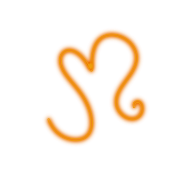 Kalp Neon Hattı, Renkli PNG İllüstrasyonu 