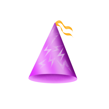 Renkli Doğumgünü Kapağı Beyaz Arkaplanda tecrit, Şeffaf Arkaplanda Basit Png 