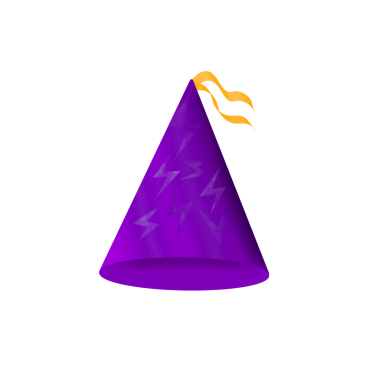 Renkli Doğumgünü Kapağı Beyaz Arkaplanda tecrit, Şeffaf Arkaplanda Basit Png 