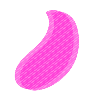 Çizgili desenli Blob, Web kullanımı için basit PNG resmi 