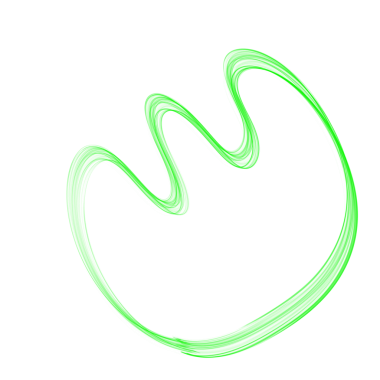 Saç Hattı Blob, Renkli PNG İllüstrasyonu 