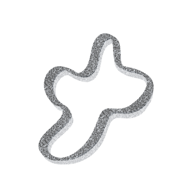 Özet Gri Blob, Web Kullanımı için Basit PNG Resmi