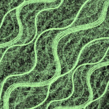 Soyut Dalga Parlatıcı Arkaplanı