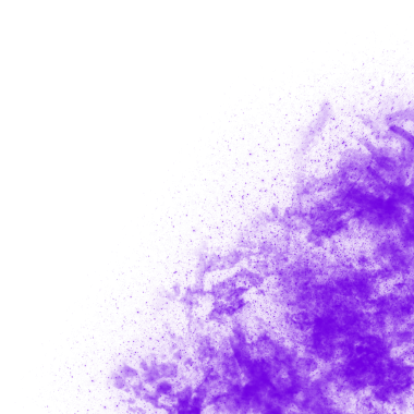 Ağ Kullanımı için Soyut Mor Bulutsu Köşesi, Basit PNG Resmi