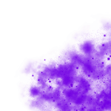 Ağ Kullanımı için Soyut Mor Bulutsu Köşesi, Basit PNG Resmi