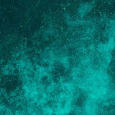 soyut cyan nebulası arkaplanı