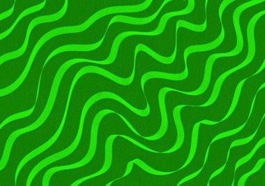 soyut yeşil dalgalı çizgi arkaplanı