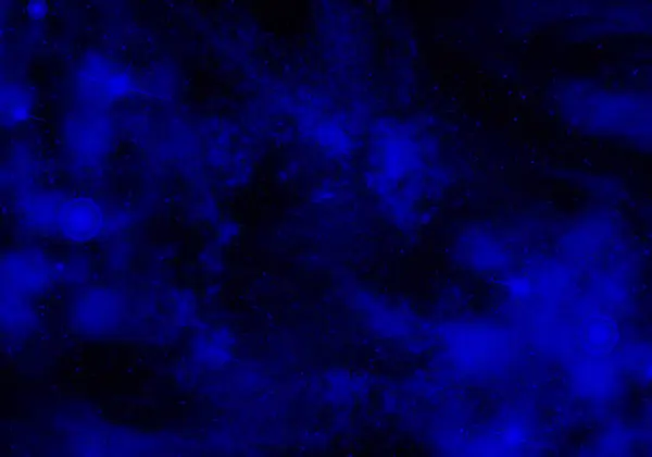 soyut mavi nebula kozmik gökada arkaplanı