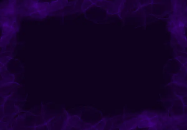 Koyu arkaplanda soyut mor mürekkep çerçevesi