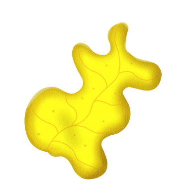 Web Kullanımı için Soyut Boya Blob Şekli, Basit PNG Resmi 