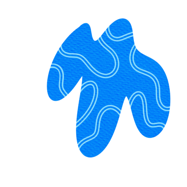 Soyut Blob Şekli, Renkli PNG Resimleri