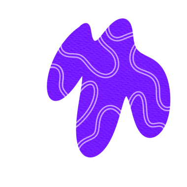 Soyut Blob Şekli, Renkli PNG Resimleri