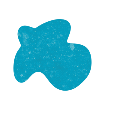 Taneli desenli Blob Renkli PNG İllüstrasyonu