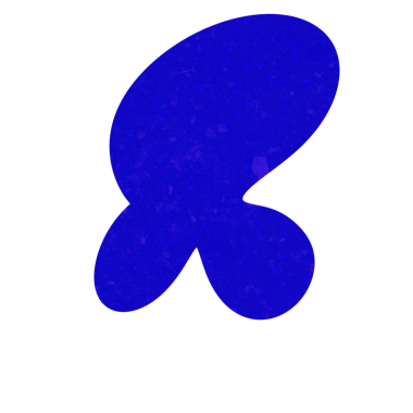 Taneli desenli Blob Renkli PNG İllüstrasyonu