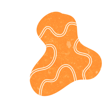 Taneli desenli Blob Renkli PNG İllüstrasyonu