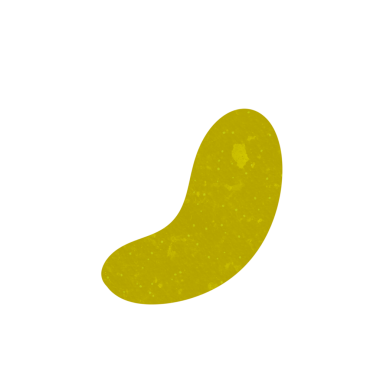 Taneli desenli Blob Renkli PNG İllüstrasyonu