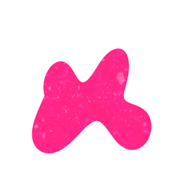 Taneli desenli Blob Renkli PNG İllüstrasyonu