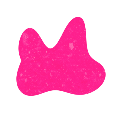 Taneli desenli Blob Renkli PNG İllüstrasyonu