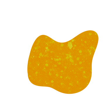 Taneli desenli Blob Renkli PNG İllüstrasyonu