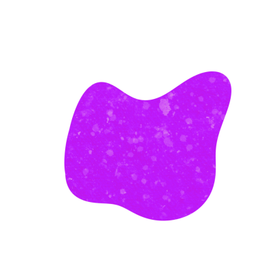 Taneli desenli Blob Renkli PNG İllüstrasyonu