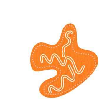 Soyut Blob Çizgisi Şekli, Renkli PNG Resimleri