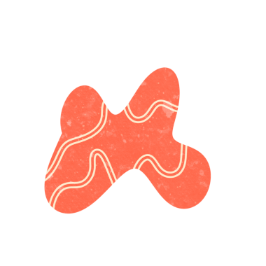 Soyut Blob Çizgisi Şekli, Renkli PNG Resimleri