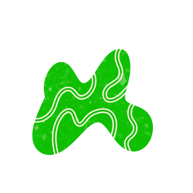 Soyut Blob Çizgisi Şekli, Renkli PNG Resimleri