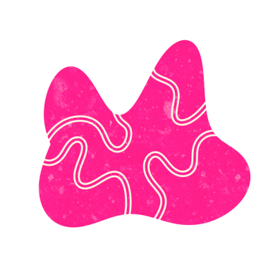 Soyut Blob Çizgisi Şekli, Renkli PNG Resimleri