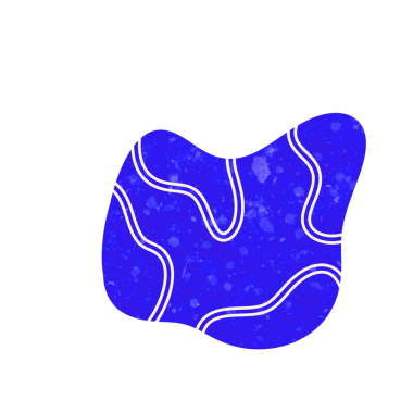 Soyut Blob Çizgisi Şekli, Renkli PNG Resimleri