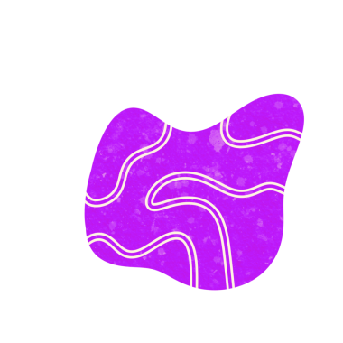 Soyut Blob Çizgisi Şekli, Renkli PNG Resimleri