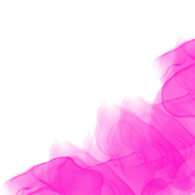 Şeffaf arkaplanda soyut Pembe Duman Köşesi