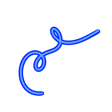 Estetik Çizgi Şekli, Şeffaf Arkaplanda Basit PNG