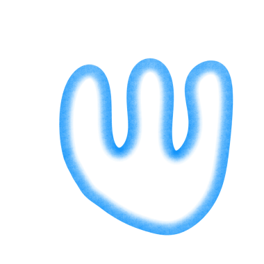 Ağ kullanımı için soyut Mavi Damla Şekli, Basit PNG Resmi 