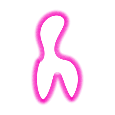 Ağ Kullanımı için Soyut Pembe Blob Şekli, Basit PNG ResmiName 