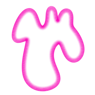 Ağ Kullanımı için Soyut Pembe Blob Şekli, Basit PNG ResmiName 