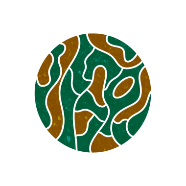 Soyut Yuvarlak Şekil, Şeffaf Arkaplan Üzerinde Basit PNG