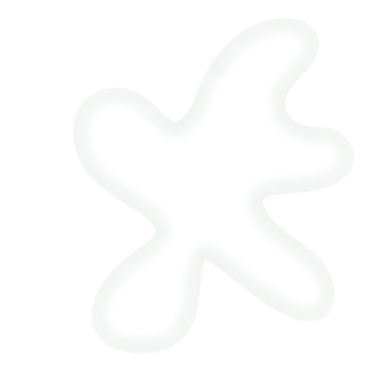 Ağ Kullanımı için Soyut Beyaz Blob, Basit PNG Resmi