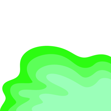 Yeşil Dalga Köşesi Şekli, Web Kullanımı İçin Basit