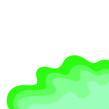 Yeşil Dalga Köşesi Şekli, Web Kullanımı İçin Basit