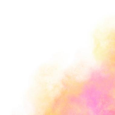 Şeffaf arkaplan üzerinde soyut Nebula Dumanı Köşesi