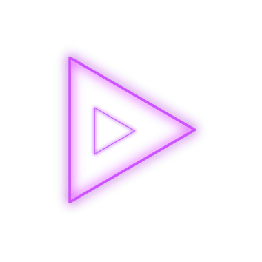 Mor Neon Üçgeni, Web Kullanımı için Basit PNG Resmi
