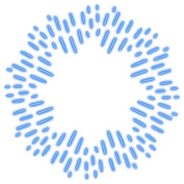 Güneş ışınları süslemesi, Şeffaf Arkaplanda Basit PNG 