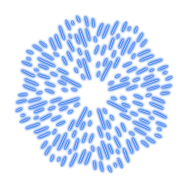 Güneş ışınları süslemesi, Şeffaf Arkaplanda Basit PNG 